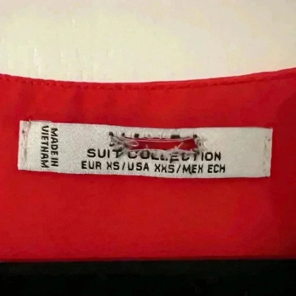 Vibrant red tank size XXS (S127) - Picture 2 of 6